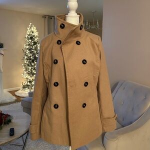Wool coat lightweight new